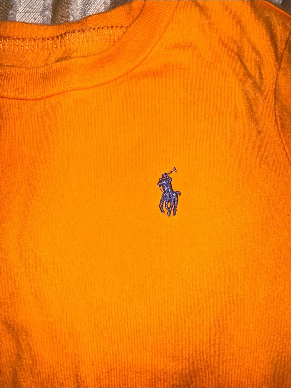 Ralph Lauren bright orange